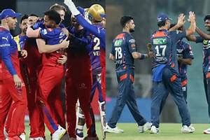 rcb vs lsg scorecard.
